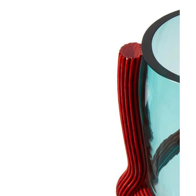 Sestiere Vase in Murano Glass by Patricia Urquiola For Sale - Image 6 of 13