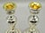 Antique Mercury Glass Candlesticks, a Pair For Sale - Image 4 of 9
