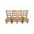 Wood Vintage Armchairs in Oak with Rush Weave, Set of 2 For Sale - Image 7 of 10
