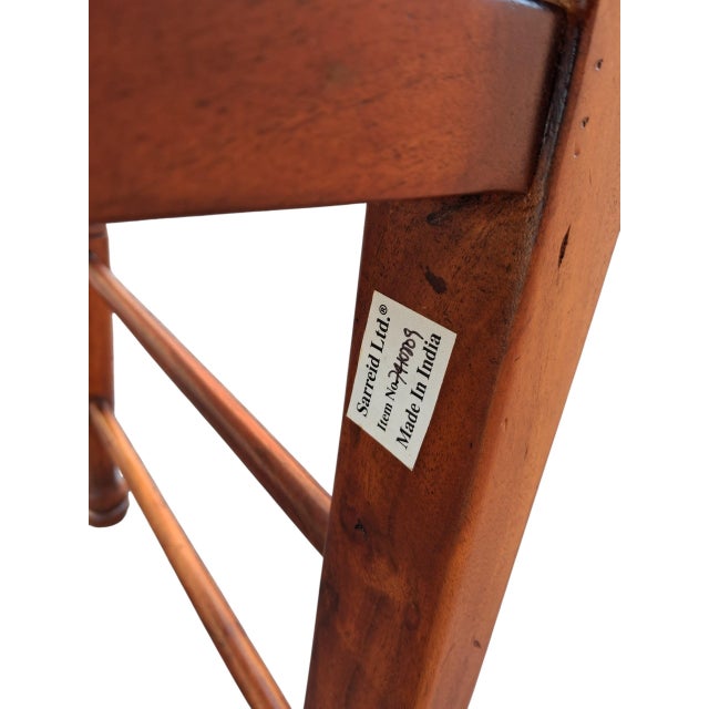 Chippendale Timeless Elegance: 4 Antique Queen Anne Style Mahogany Armchairs For Sale - Image 3 of 10
