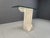 Vintage Travertine Console Table in the manner of Carlo Scarpa, 1970s For Sale - Image 11 of 12