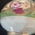Antique French Porcelain Hand-Painted Pilgrim Flask Vase With Raised Gold Filigree & Roses For Sale - Image 9 of 10