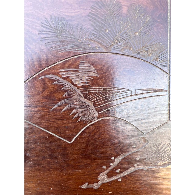 Vintage Japanese Carved Fish Shaped Sushi Tray, Nikkō-San, Circa 1950’s For Sale - Image 15 of 17