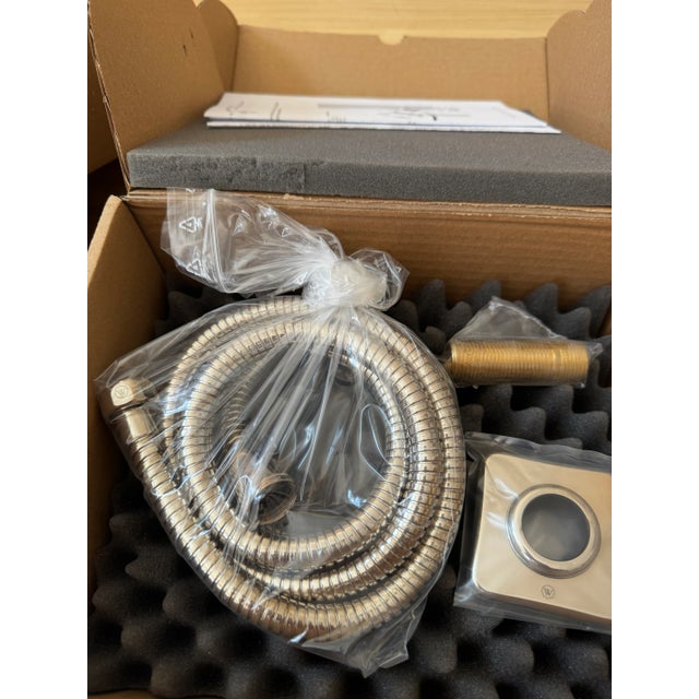 2020s New Waterworks Ludlow Hand Shower on Hook, Polished Nickel, 1.75gpm, New in Box For Sale - Image 5 of 8