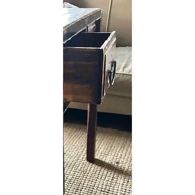 Antique Asian Wood Desk For Sale - Image 4 of 8