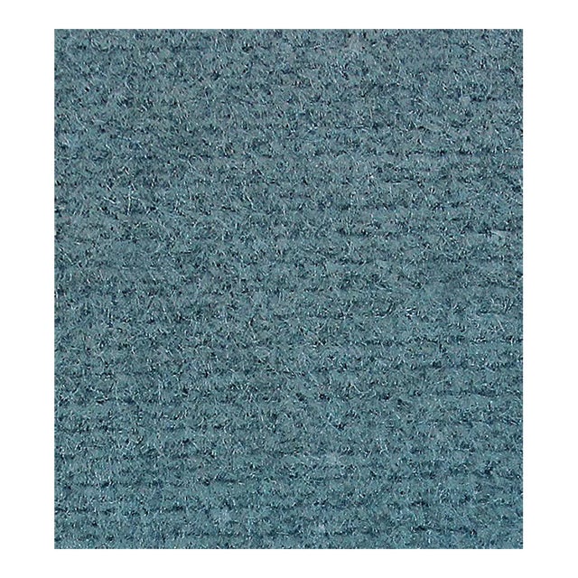 Sample - The House of Scalamandré Indus Fabric, Teal For Sale