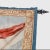 Mid-century ( 20th) Hand Woven Hanging Wall Tapestry Depicting European Coastal Market Scene, Featuring Merchant Ship...