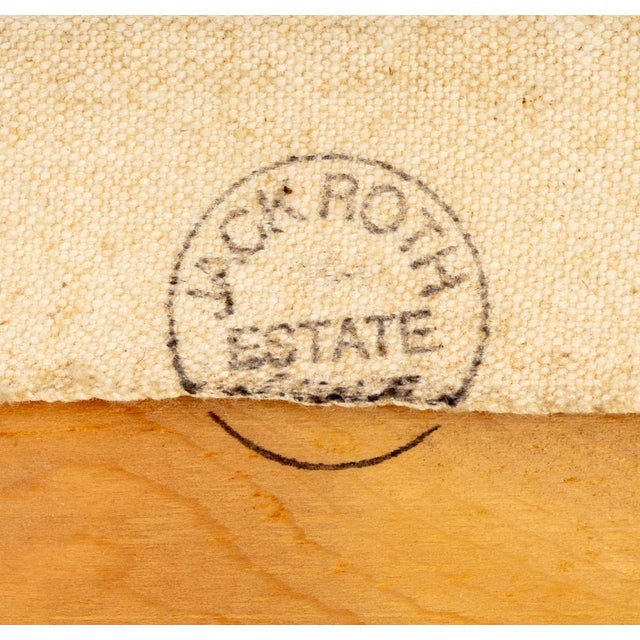 Jack Roth "Rope Dancer 27" Acrylic on Canvas, '80 For Sale - Image 10 of 11