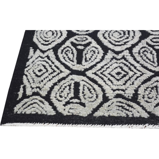 Contemporary Moroccan Sheba Hand Knotted Wool Rug, 9'1X12'5 For Sale In New York - Image 6 of 6