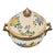 Vintage Asta Enamelware 2 Qt Dutch Oven Old Amsterdam Floral Casserole Pot Lid For Sale