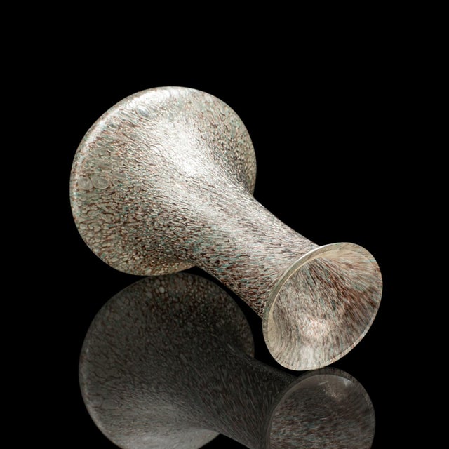 Vintage Flower Vase, Scottish, Art Glass, Display, Tear Drop Posy Sleeve, c.1980 For Sale - Image 6 of 11