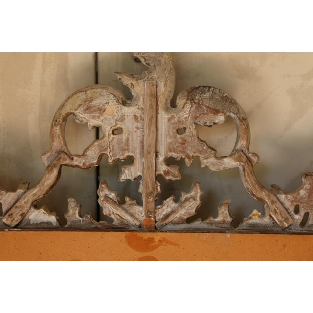 Vintage La Barge Italian Rococo Style Carved Wall Mirror, Circa 1970s For Sale - Image 15 of 18