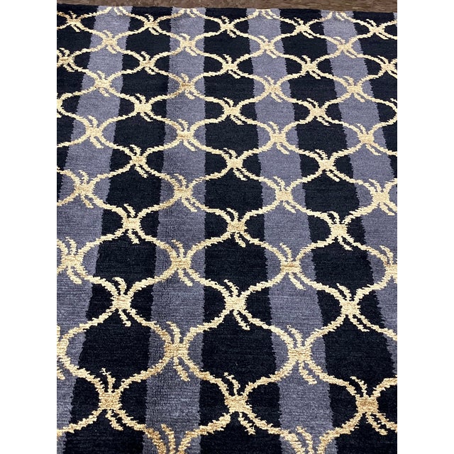 Contemporary Hand-Knotted Nepal Rug 5'6" X 8'2" For Sale In Washington DC - Image 6 of 6