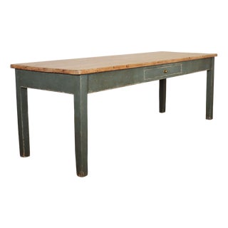 English Farm House Table For Sale