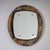 Brown Illuminated Wall Mirror by Santambrogio e De Berti, Italy 1950s For Sale - Image 8 of 12