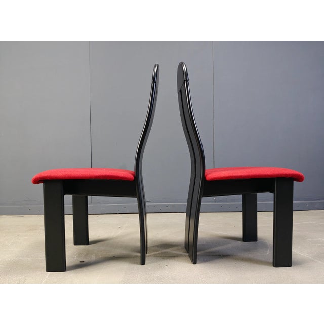 Vintage Dining Chairs, 1980s, Set of 6 For Sale - Image 9 of 14