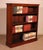Wood 19th Century Mahogany Open Bookcase For Sale - Image 7 of 14