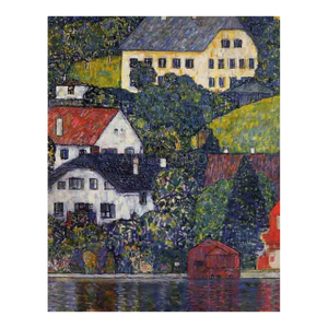 Klimt Houses on Unterach Limited Edition Giclee