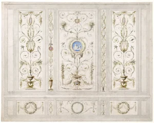 Ornamental Interior Decorative Print