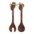 1940s Man & Woman Salad Fork and Spoon For Sale