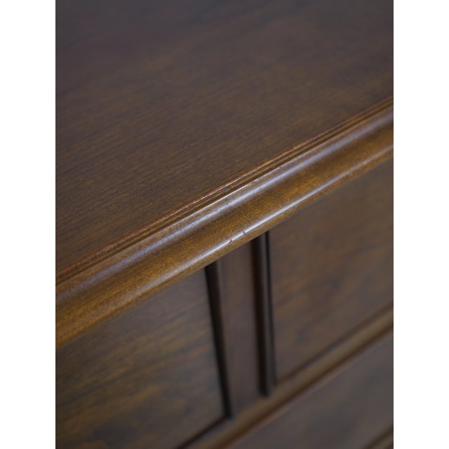 Stickley Cherry 2 Over 5 Drawer High Chest For Sale - Image 9 of 17