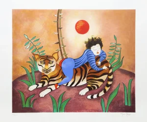 Le Tigre, Maia Berger Screen Print
