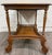 Antique Victorian Eastlake Solid Oak Hall Table Console Table Library Table For Sale - Image 13 of 17
