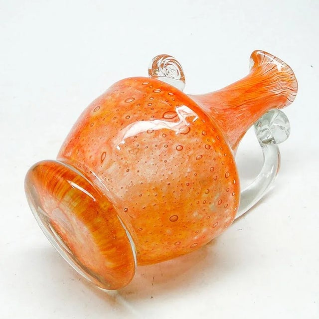 1970s Polish Postmodern Vase by Czesław Hajnysz for Łysa Góra Glassworks, 1970s For Sale - Image 5 of 9