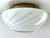 Mid-Century Modern Italian Magic Eye Murano Glass Flush Mount by Venini, 1970s For Sale - Image 6 of 18