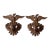 Vintage Federal Revival Eagle Wall Candle Sconces Pair For Sale