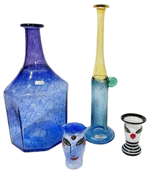 Glasses from Kosta Boda, 1980s, Set of 4