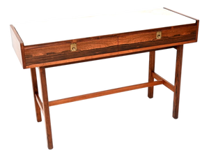 Vintage Console Table with Marble Top by Robert Heritage for Archie Shine, 1960