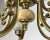 1960s Vintage Brass & Onyx Chandelier by Lacroix Legs, 1960s For Sale - Image 5 of 8