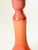 Glass Antique Tiffin Carrara Coral Slag Glass Candlesticks, a Pair For Sale - Image 7 of 10