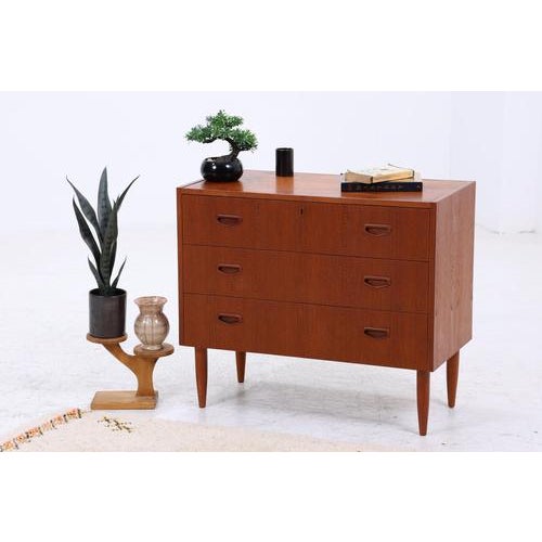 Vintage Teak Chest of Drawers, 1960s For Sale - Image 12 of 12