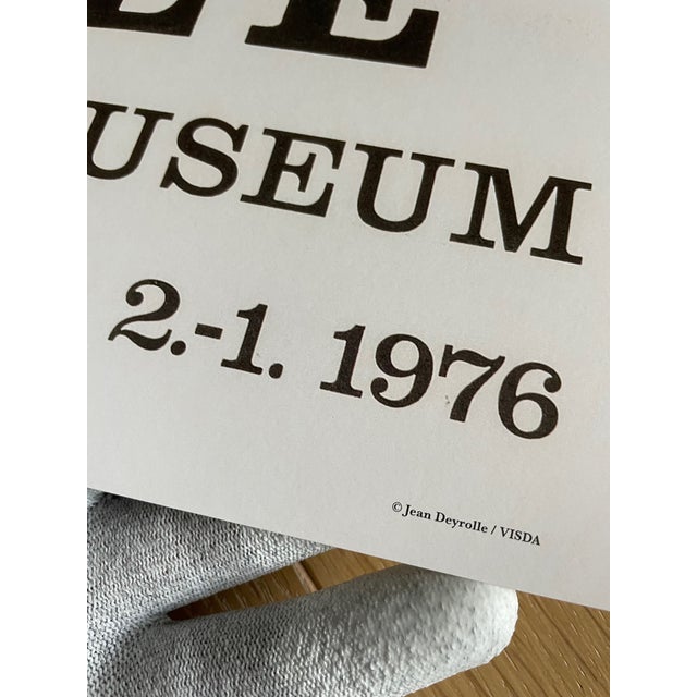 Jean Deyrolle (1911-1967), Exibition Poster From Nordjyllands Kunstmuseum, Printed in Denmark For Sale - Image 4 of 6