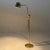 Mid-Century Modern Brass Pharmacy Adjustable Floor Lamp For Sale - Image 3 of 12