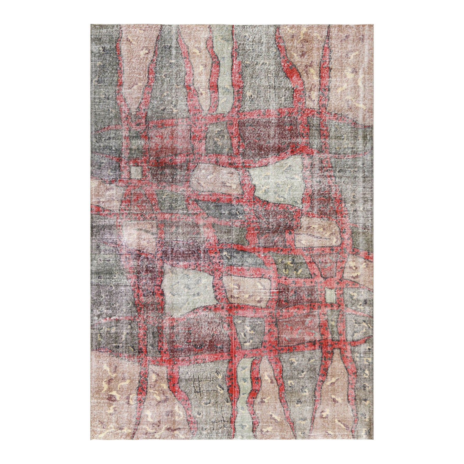 1960s Turkish Mid-Century-Modern Rug | Chairish