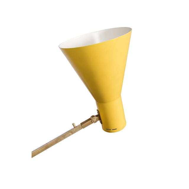 Gray Model 1050/2 Floor Lamp by Gino Sarfatti for Arredoluce, 1950s For Sale - Image 8 of 13