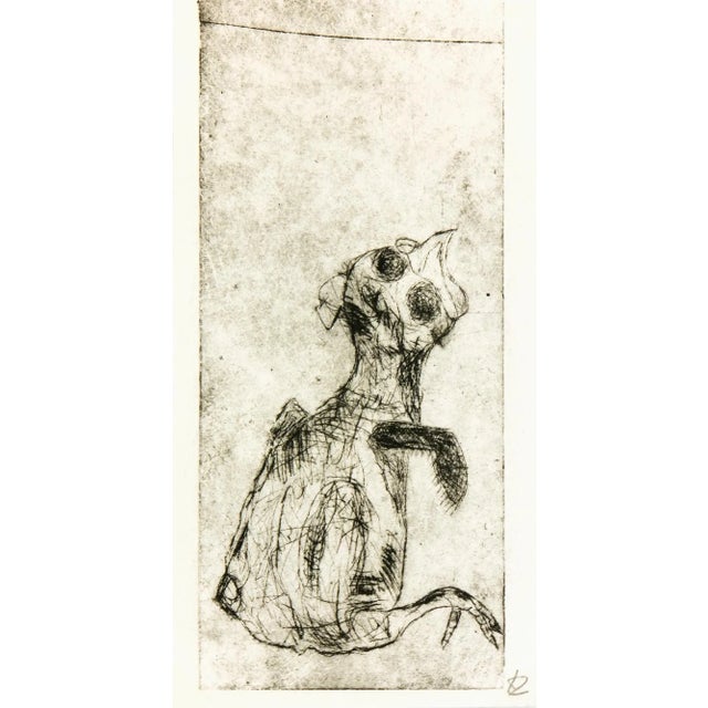 French Fine Art Etching - Le Poussin For Sale - Image 5 of 5