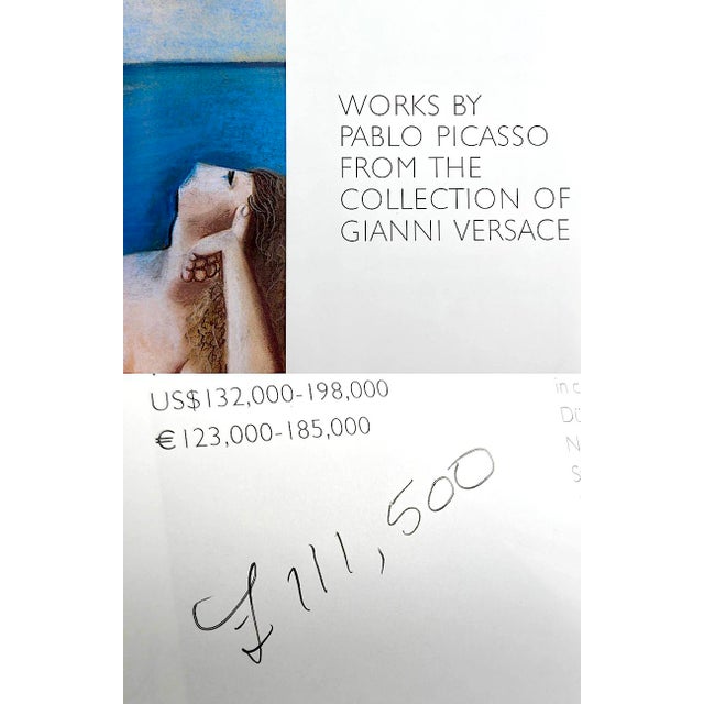 Sotheby's Catalog, Works by Pablo Picasso From the Collection of Gianni Versace, London 12/7/99. For Sale - Image 13 of 13