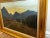 Oil Painting Scottish Highlands Moor Evening Glen Sannox Signed George Houston, Framed For Sale - Image 6 of 12