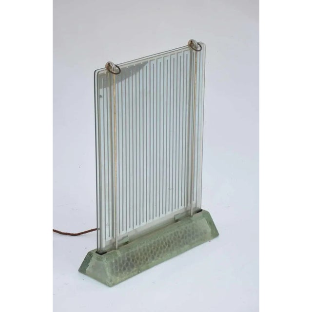 Art Deco 1930s Museum Glass Radiator by René Coulon for Saint-Gobain For Sale - Image 3 of 6