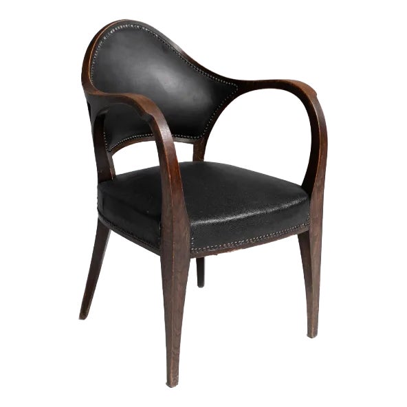 Model 6126 Armchair by Bruno Paul for United Workshops, 1905 For Sale