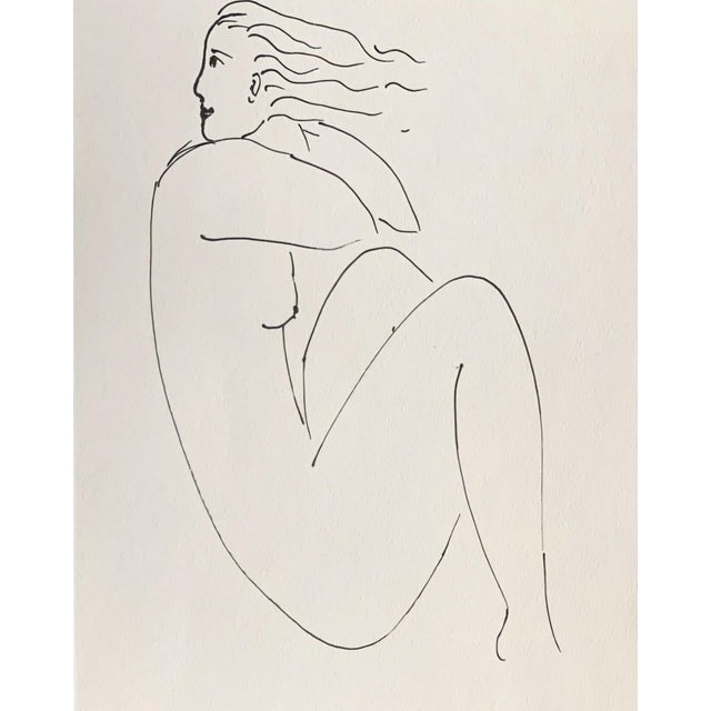The drawing is sold unframed and accompanied by a certificate of authenticity. This piece has an attribution mark, I am...