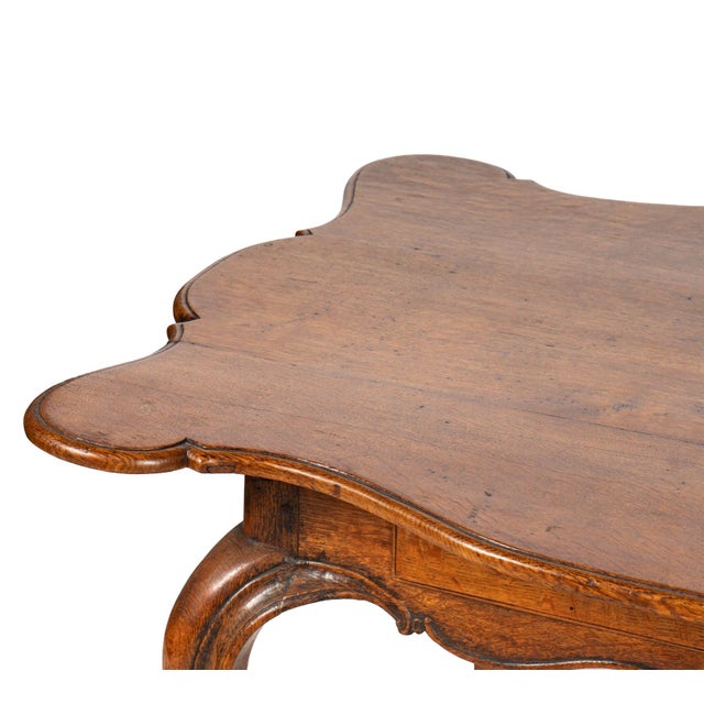 Antique French Country Rustic Writing Table Desk For Sale In Los Angeles - Image 6 of 6