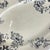 Large Oval Grey-Black Earthenware Platter with Damascus Pattern from Sarreguemines, Late 19th Century For Sale - Image 10 of 11