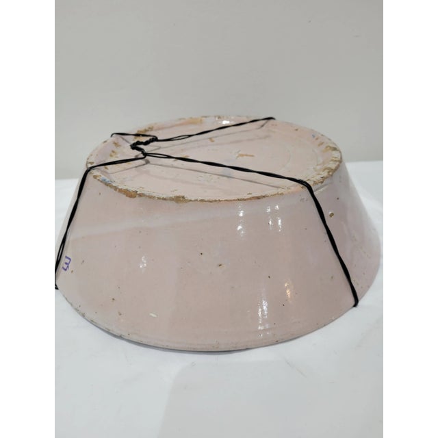 Late 19th Century Mid 19th Century Spanish Ceramic Fajalauza Bowl From Granada For Sale - Image 5 of 12
