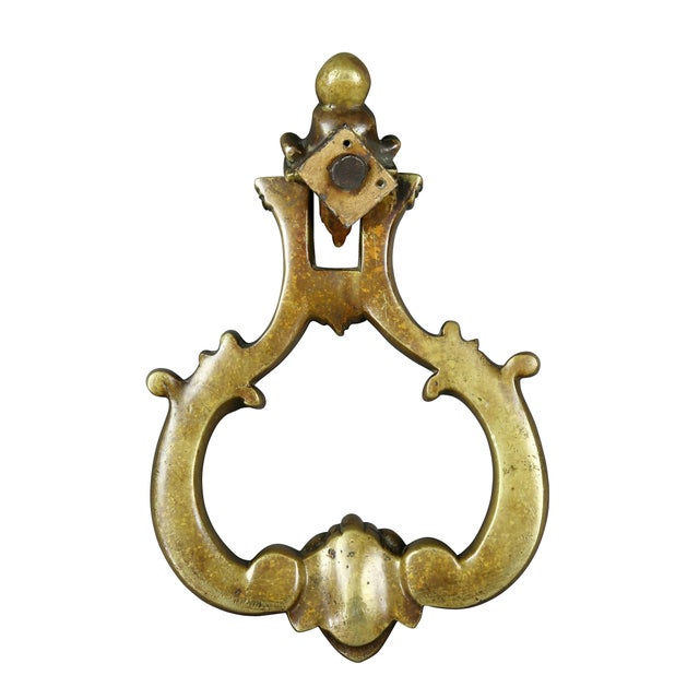Mid 18th Century Italian Bronze Door Knocker For Sale - Image 5 of 6