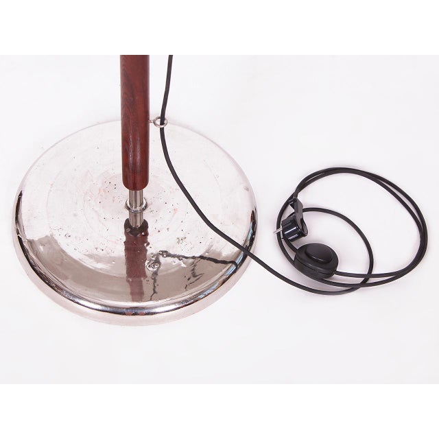 Vintage Floor Lamp by Jindrich Halabala, 1930s For Sale - Image 4 of 10